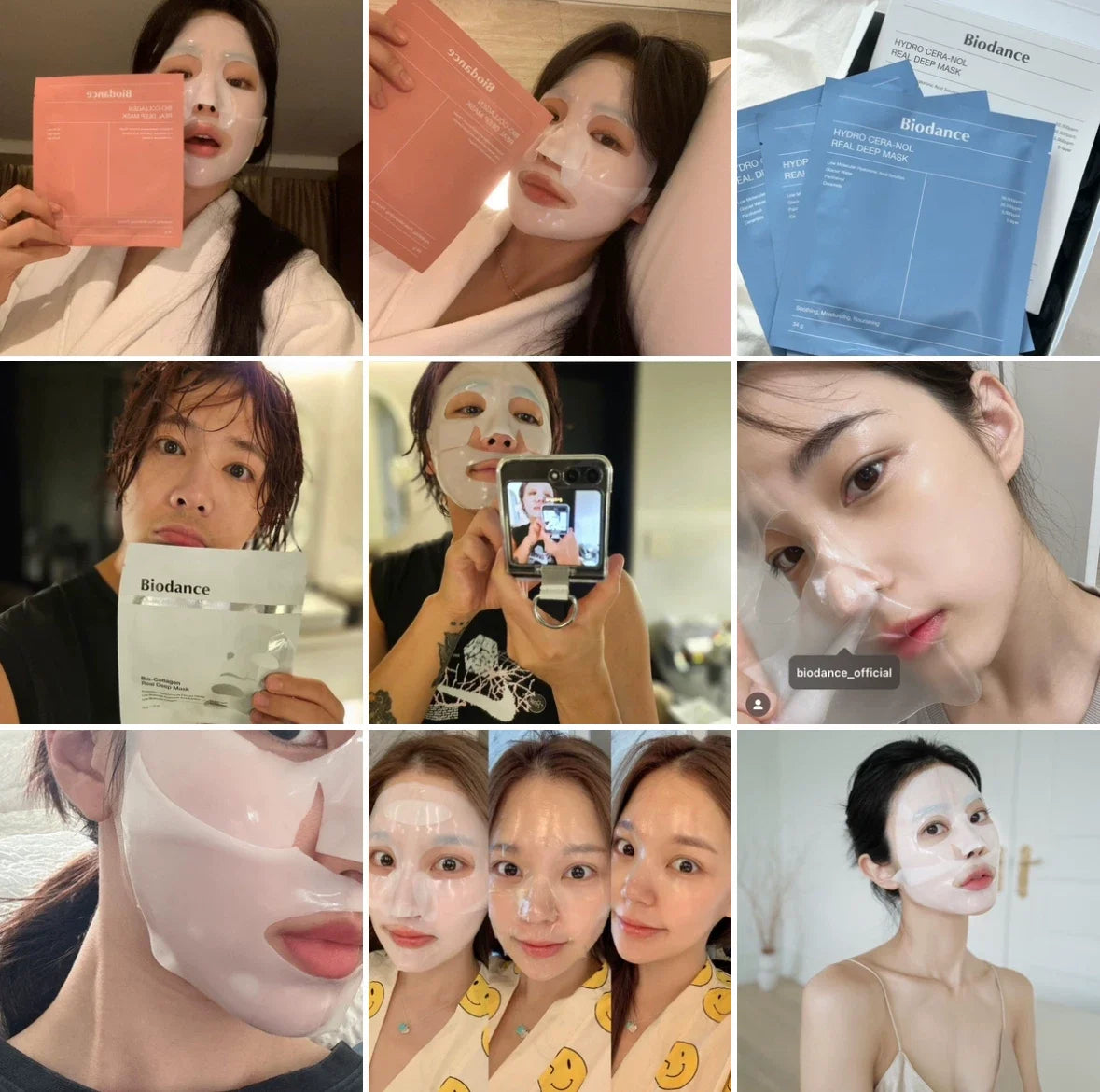 Biodance Caviar Pdrn Bio-Collagen Deep Hydrating Gel Mask Nighttime Moisturizing Shrinking Pores Improving Elasticity Hydration