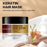 30g/60g Inject collagen keratin moisturizing hair mask, condition hair, moisturize scalp soft hair, suitable for all hair types